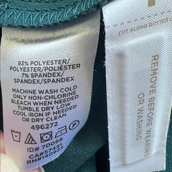 LOFT Flutter Sleeve Tie Waist Dress - Picture 10 of 11